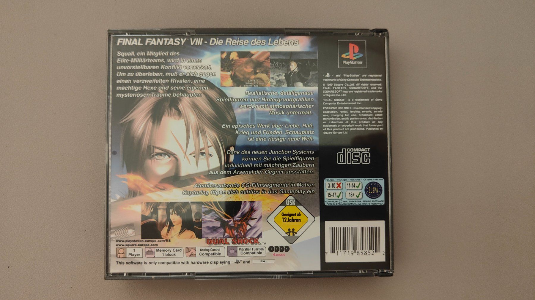 Spiele: Final Fantasy 8 PS1 - NEUWERTIG – Neu (gemäss Beschreibung) aus Bern von breesell321 1