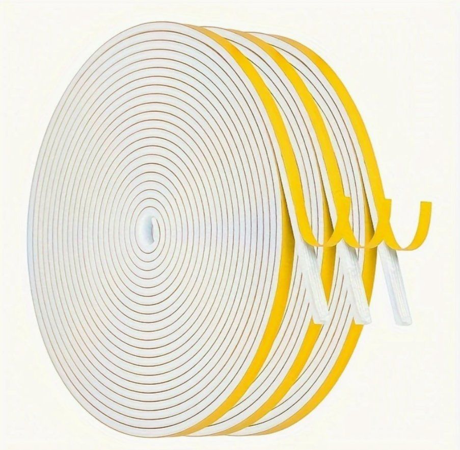 Sonstiges Baustoffe: Dichtungsband selbstklebend 3mm dick, 3 Rollen a 5 Meter – Neu und originalverpackt aus Dintikon von Vexi