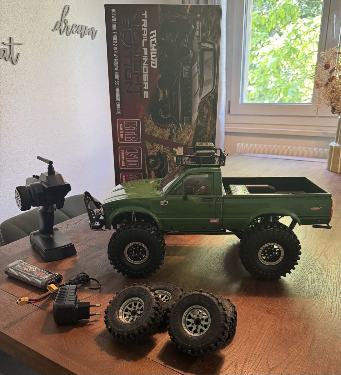 RC4WD Modellismo RC: RC4WD Scale Crawler Trail Finder 2 Mojave 2 – Nuovo (secondo la descrizione) da Liebefeld venduto da Tatts81 4