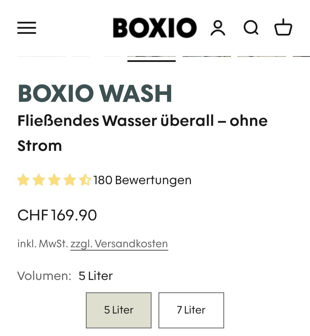 Spülbecken & Waschbecken: Neuwertiges Boxio Waschbecken – Neu (gemäss Beschreibung) aus Gontenschwil von Oetwil91 5
