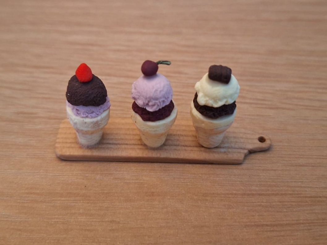 Puppenhäuser & -möbel: Handmade Glace – Neu (gemäss Beschreibung) aus Zürich von HandmadeTinyFood 3