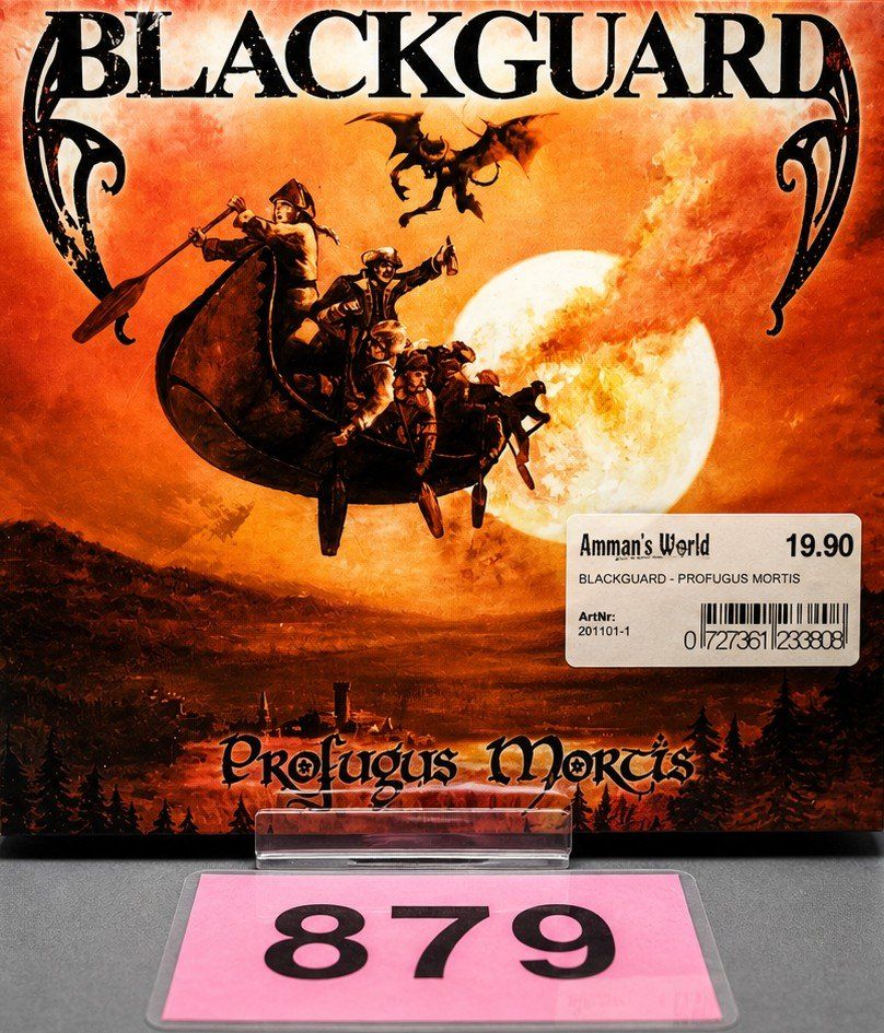CD: CD Blackguard - Profugus Mortis, Nr. 880 – Nuovo e nell'imballaggio originale da Kottwil venduto da Crazyrolf