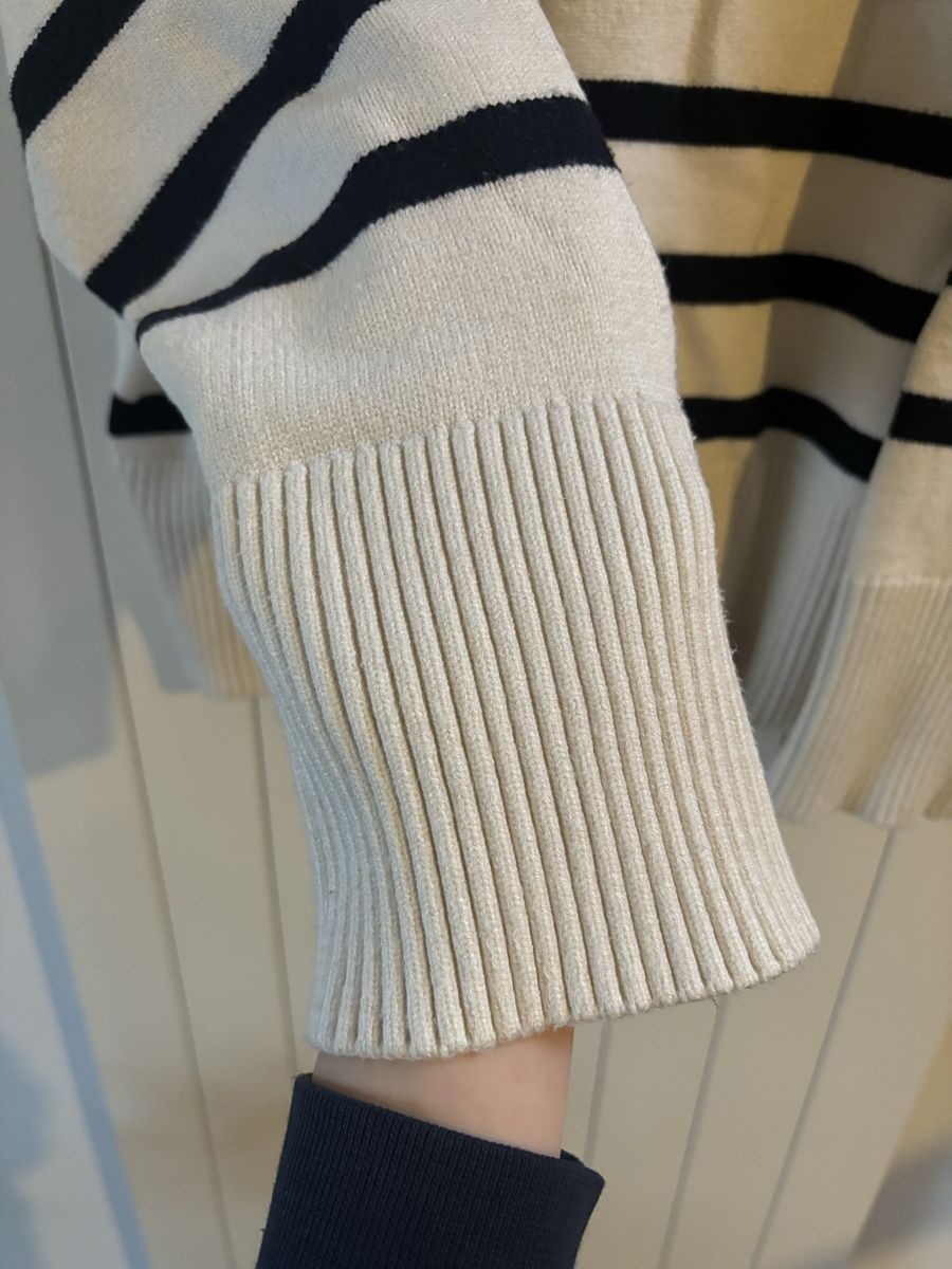 Zara Maglioni & Felpe: Zara Woman Sweater Oversized Striped S – Nuovo (secondo la descrizione) da Genève venduto da Bella_909 5