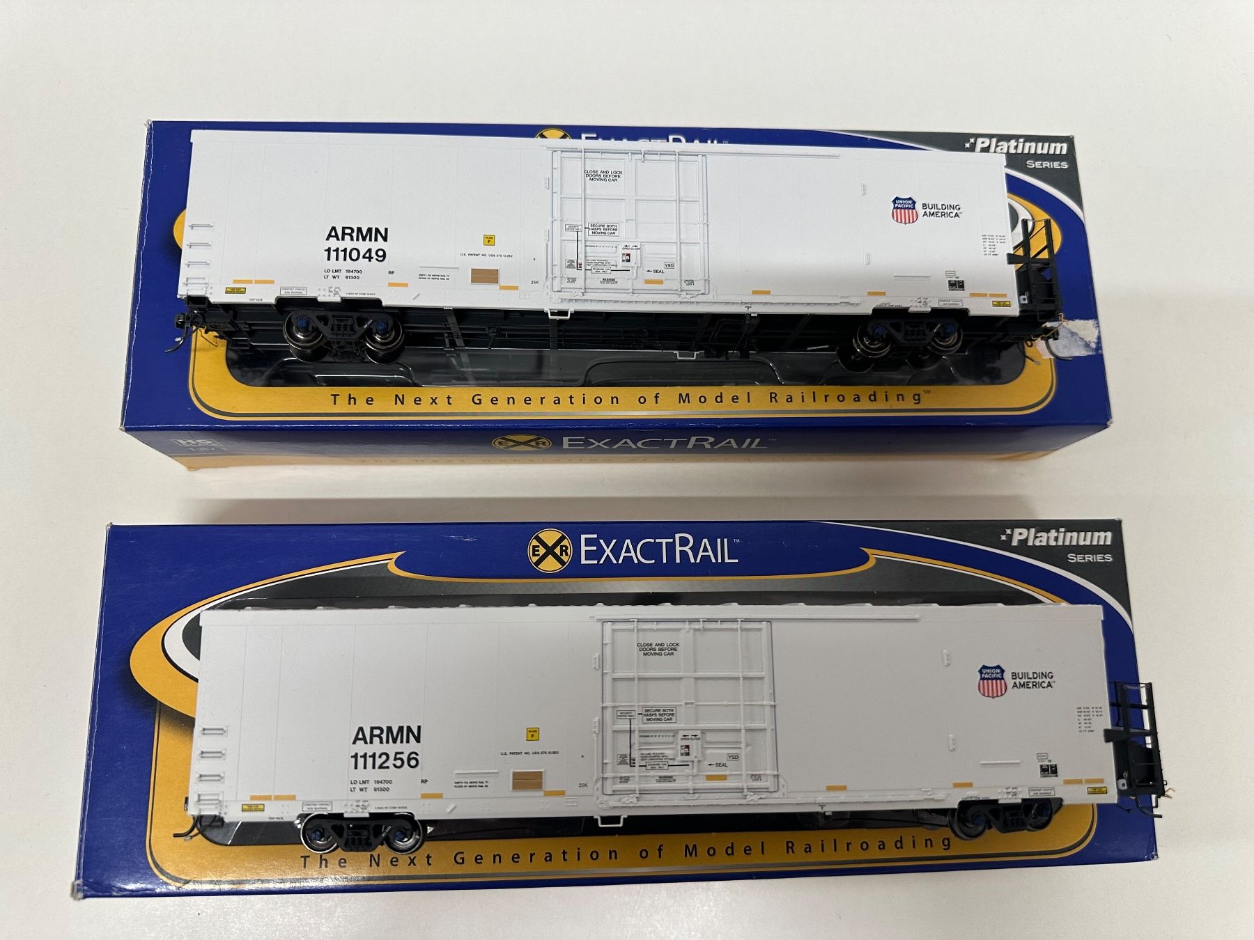 Modelleisenbahnen: 2 ExactRail Modellbahn Waggons ARMN 111049 111256 – Neu (gemäss Beschreibung) aus Chur von Michalis 3
