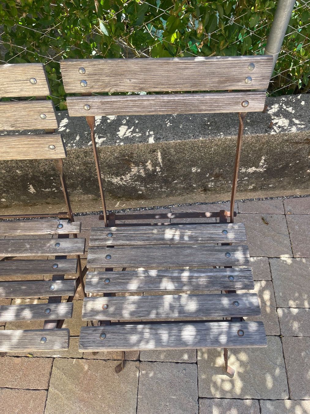 Chaises: 5 alte Gartenstühle – D'occasion à Villnachern par socondlife 5