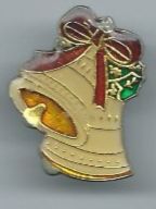 Placchette & Badge: Weihnachtsglocke Pin – Usato da Zürich venduto da t24_de