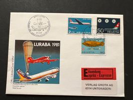 LURABA 1981 Sonderbrief  Pro Aero  (P823)
