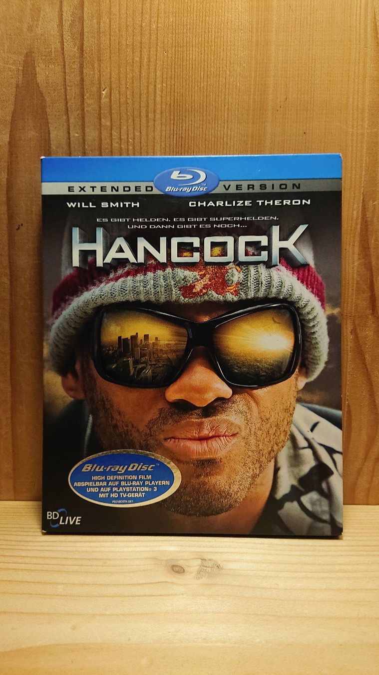 Tutti i DVDs: HANCOCK Extended Version Blu-Ray mit Will Smith – Usato da Wilderswil venduto da Exebub