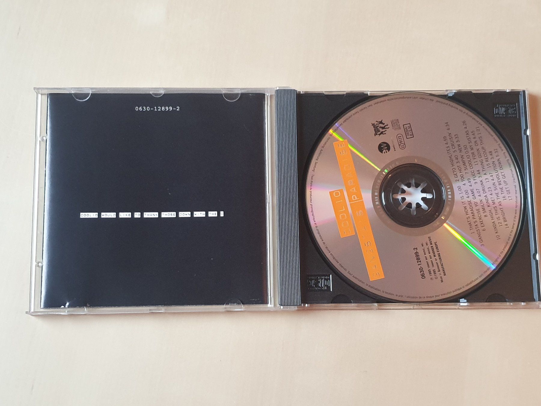 CDs: Coolio Gangstas Paradise – Gebraucht aus Stansstad von collectorsshop 2