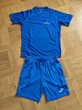 Tennis Tenue / Sportset Blau – Shirt & Sho