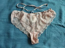 New H&M Slips light pink lace M