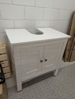 Bathroom cabinet white 2 doors new condition, IKEA, Hemnes