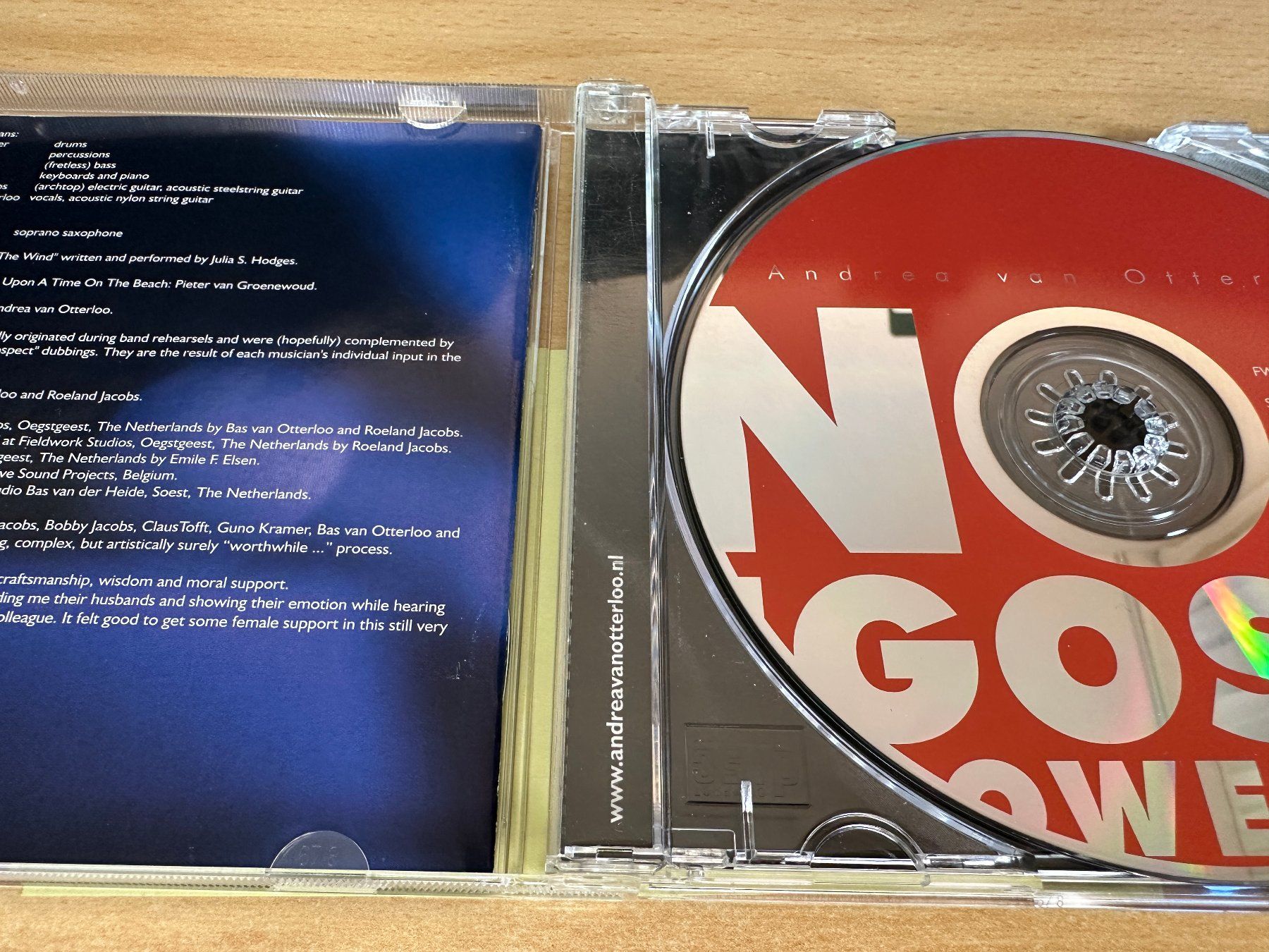 CD: Andrea van Otterloo – No Egos Allowed – Usato da Rikon im Tösstal venduto da Alpenmutz 2