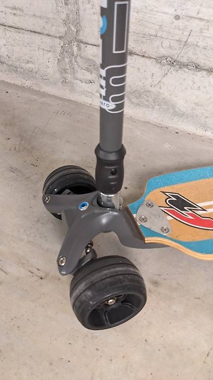 Kickboard: Micro Kickboard Monster "Custom Blue/Grey" – Usato da Rothenthurm venduto da Rupar77 1