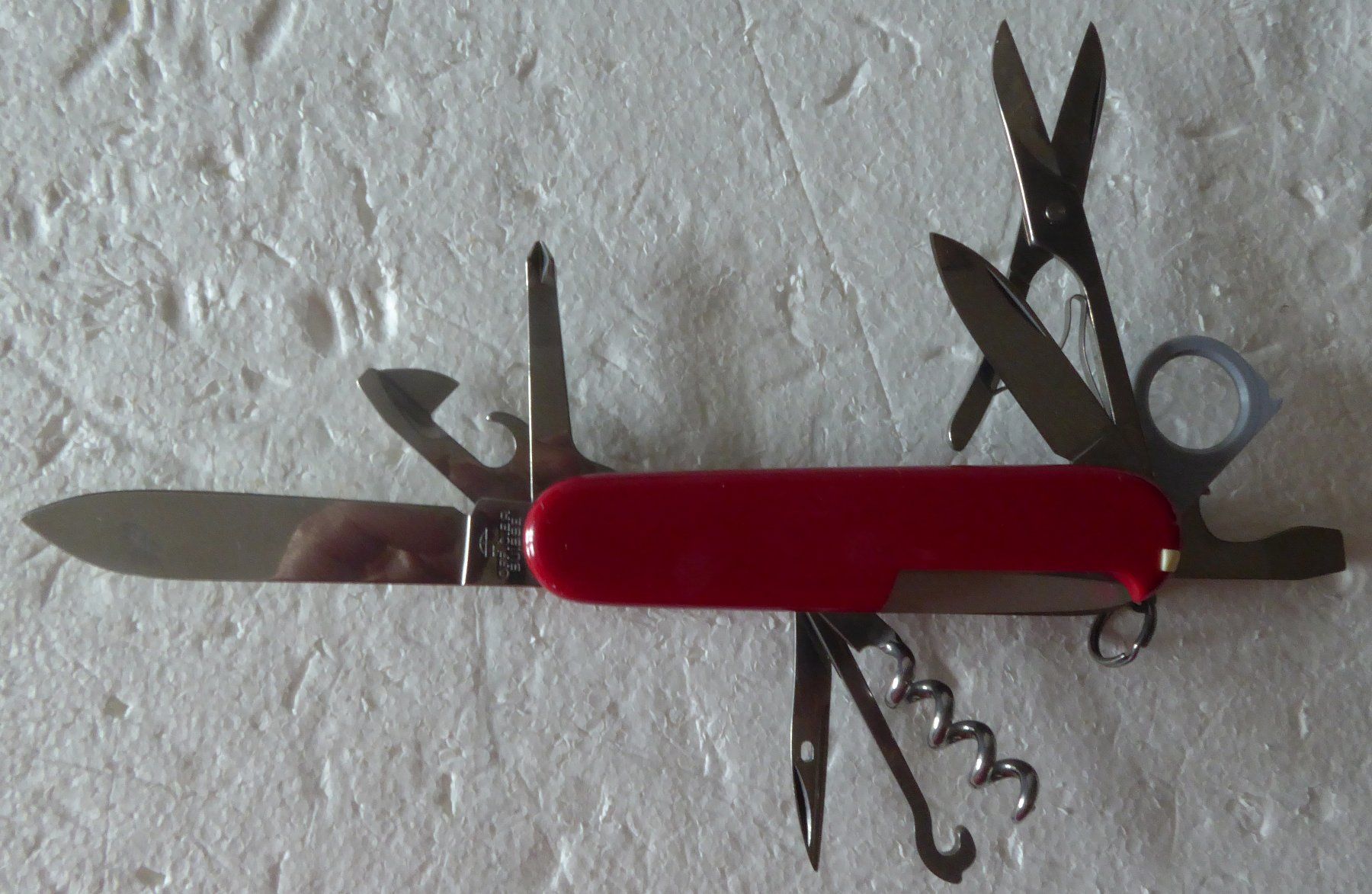 Victorinox Couteaux de poche: Victorinox Explorer Sackmesser m. Etui – Neuf (Voir description) à Gossau SG par tenerife11 2