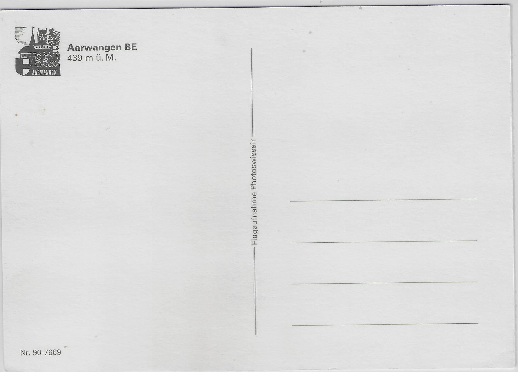 Cartoline postali: Flugaufnahme Aarwangen BE – Antico da Ettingen venduto da Kartenplanet 1