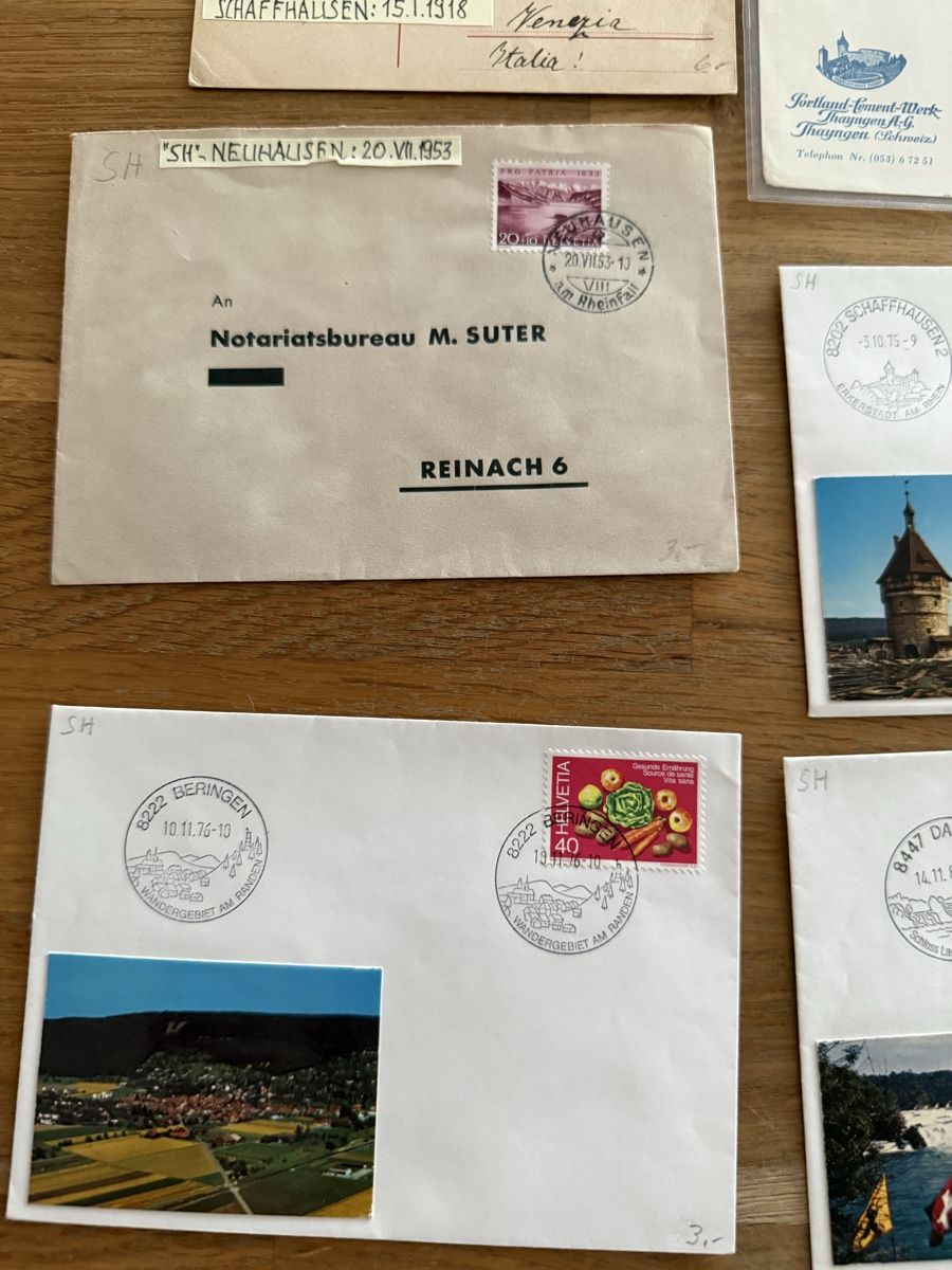 Cartes postales: Briefe und Postkarten Konvolut Schweiz Ansichtskarten – D'occasion à Goldach par Messerguru 4
