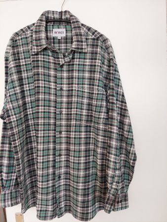 Hemd Grösse L 100 % Baumwolle