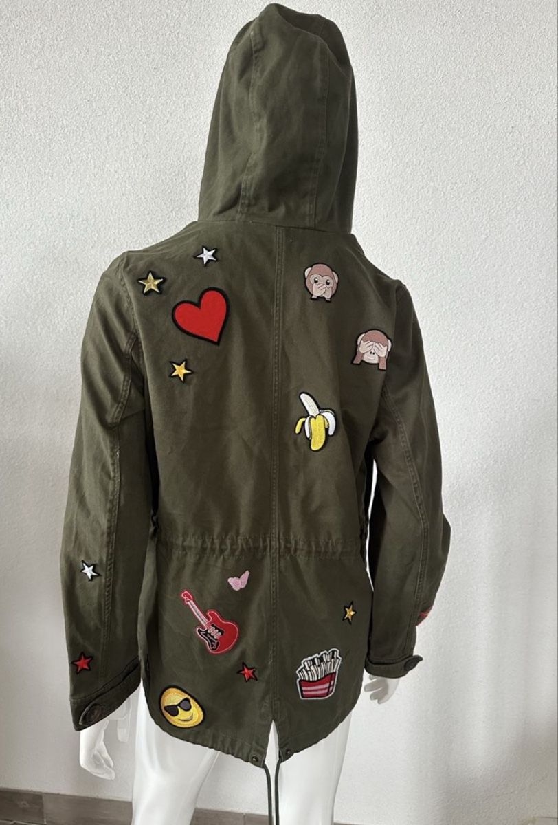 Jacken: Khaki Patch Jacket - Unique Style – Gebraucht aus Vevey von ledidream 5