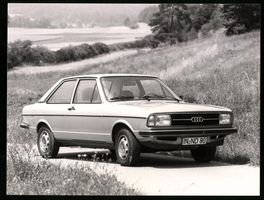 Fotografie Auto Audi 80 Coupe mit Kennze