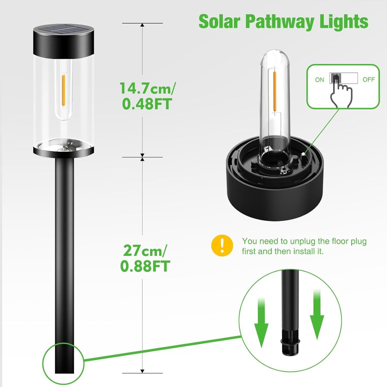 Lampade: 4er Set Solarlampen – Nuovo e nell'imballaggio originale da Nuglar venduto da SaleRitter 7