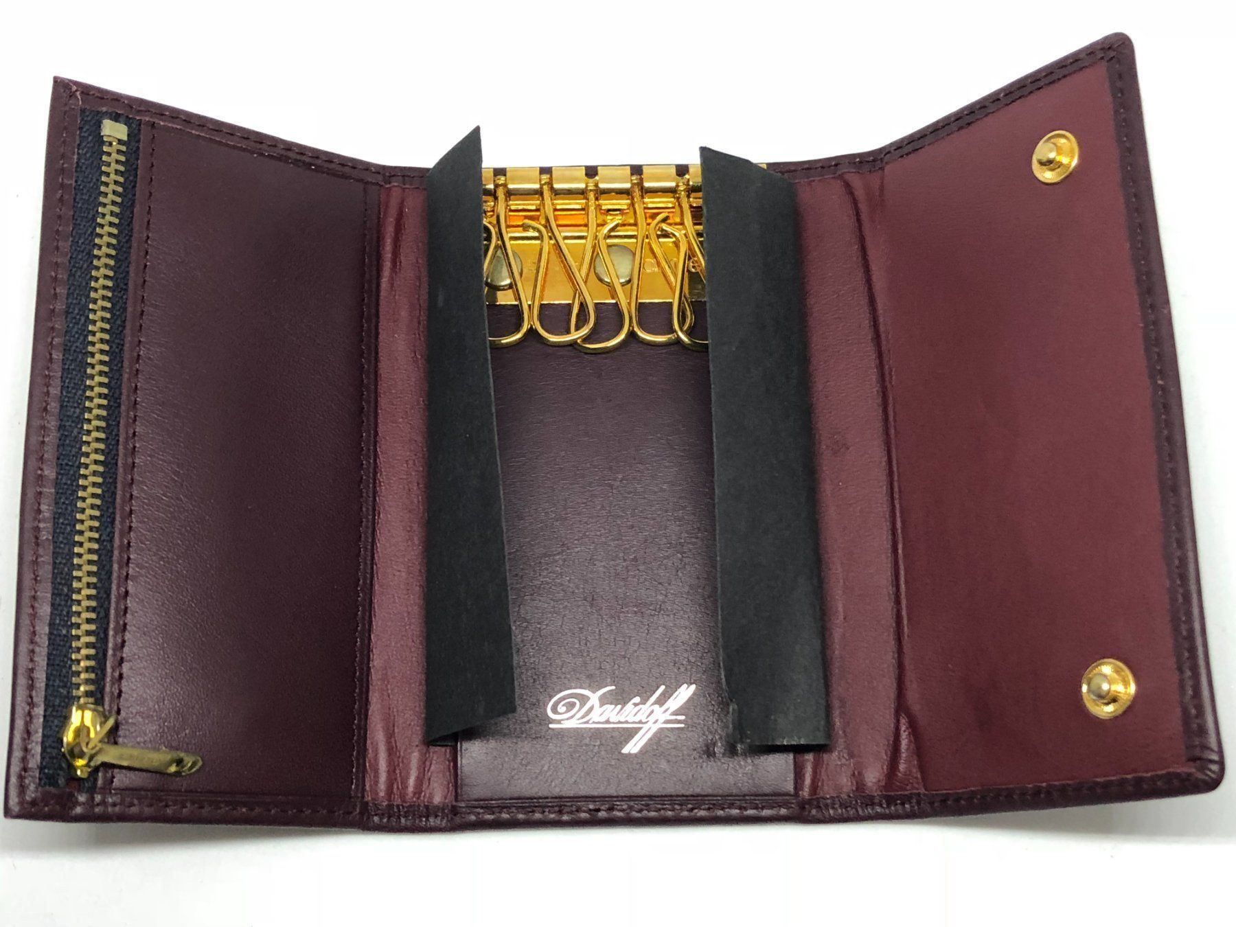 Schlüsselanhänger & - bänder: Davidoff Schlüsseletui - bordeaux – Neu (gemäss Beschreibung) aus Büren SO von Handelsvermittlung
