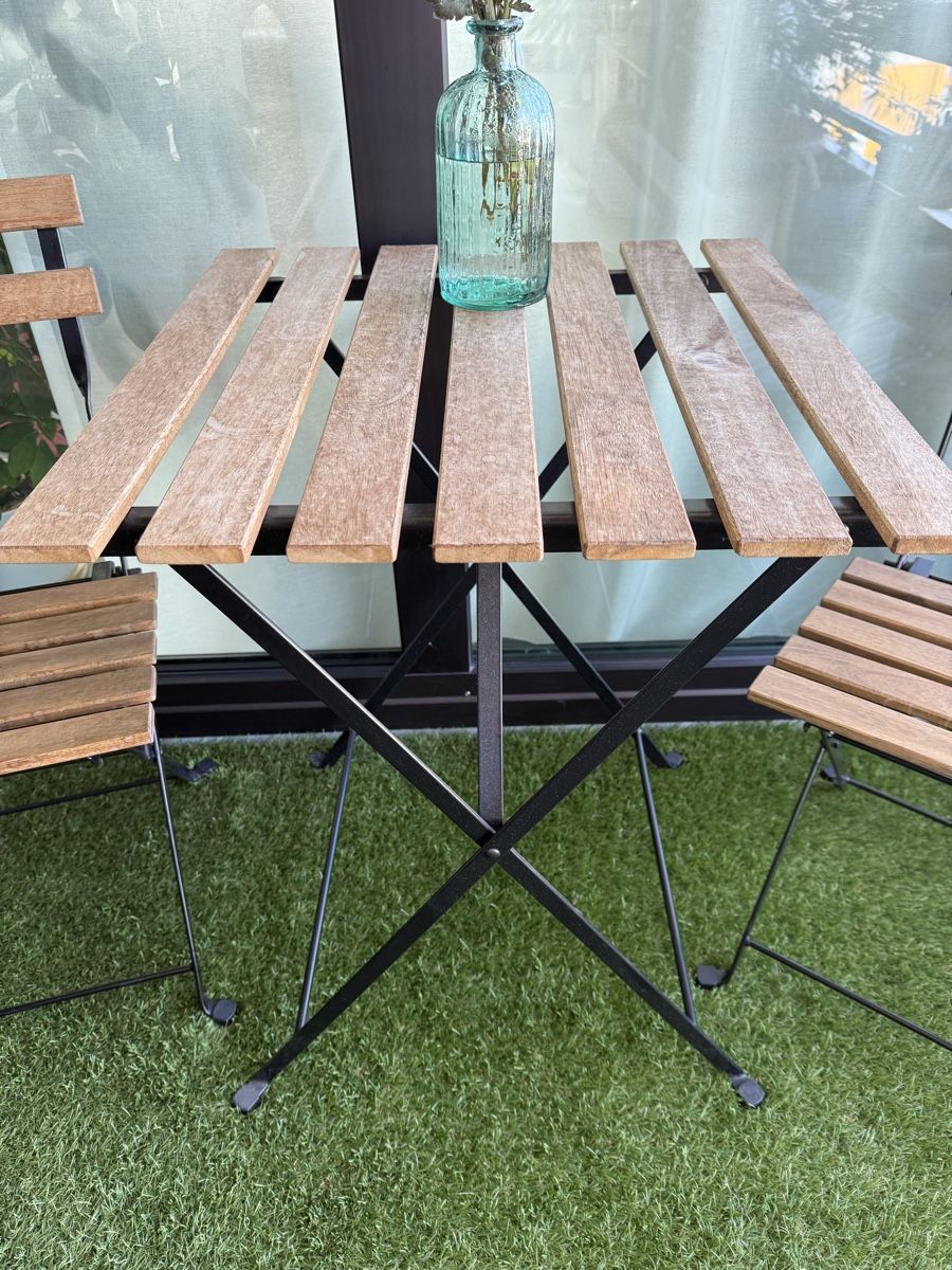 Ikea Tischset: Balkon-Set: Tisch & 2 Stühle – Gebraucht aus Zürich von Lionel2410 3