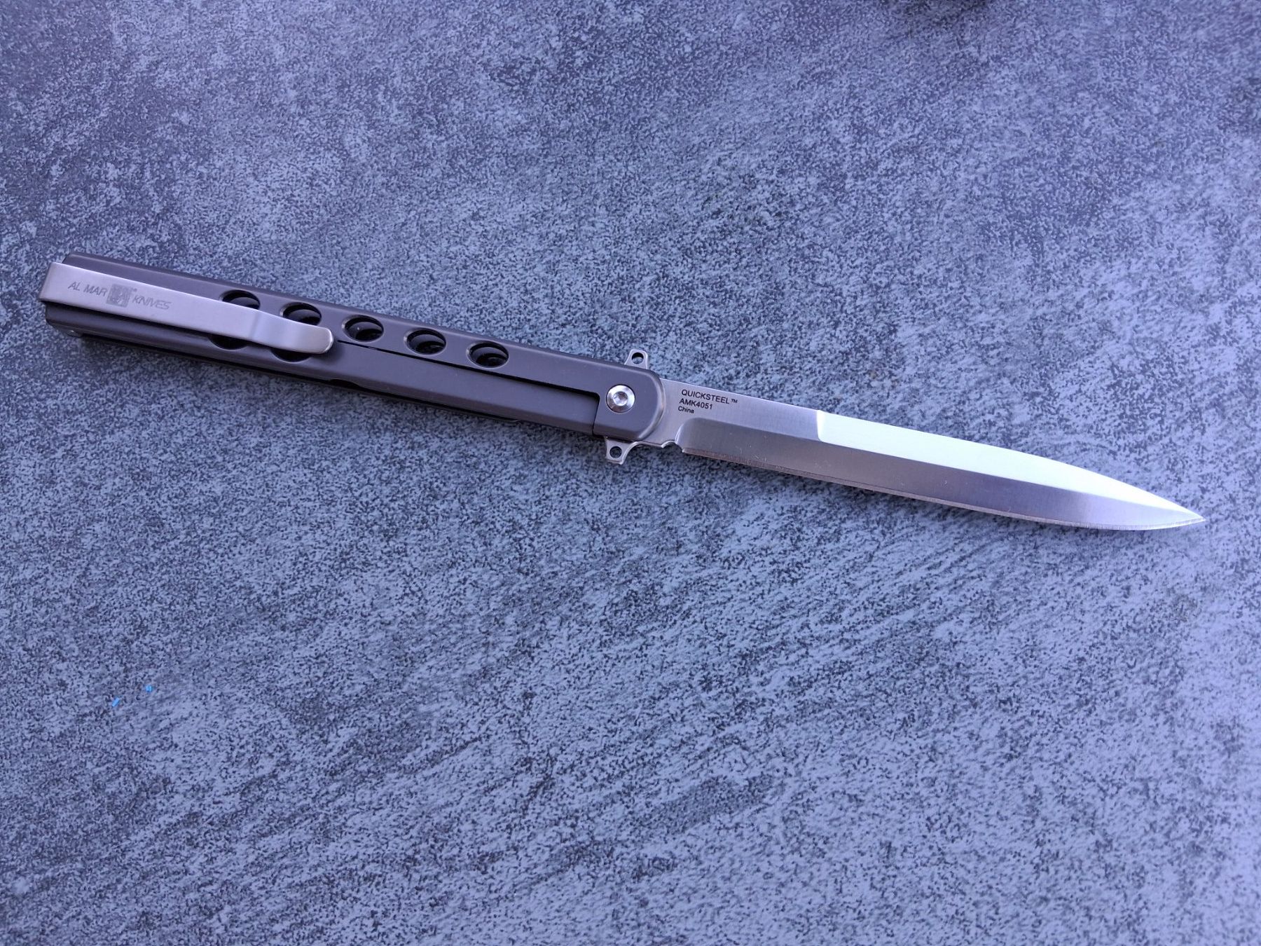 Accessori: Al Mar Quiksteel 4 Messer – Nuovo e nell'imballaggio originale da Bern venduto da Micshap 2