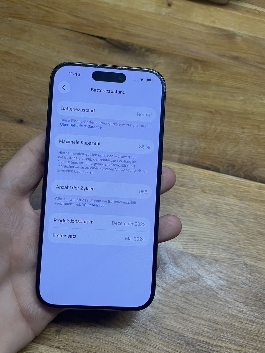 Apple Handys / Smartphones: Ipohne 15Pro – Gebraucht aus Gossau SG von noa_m92n 8