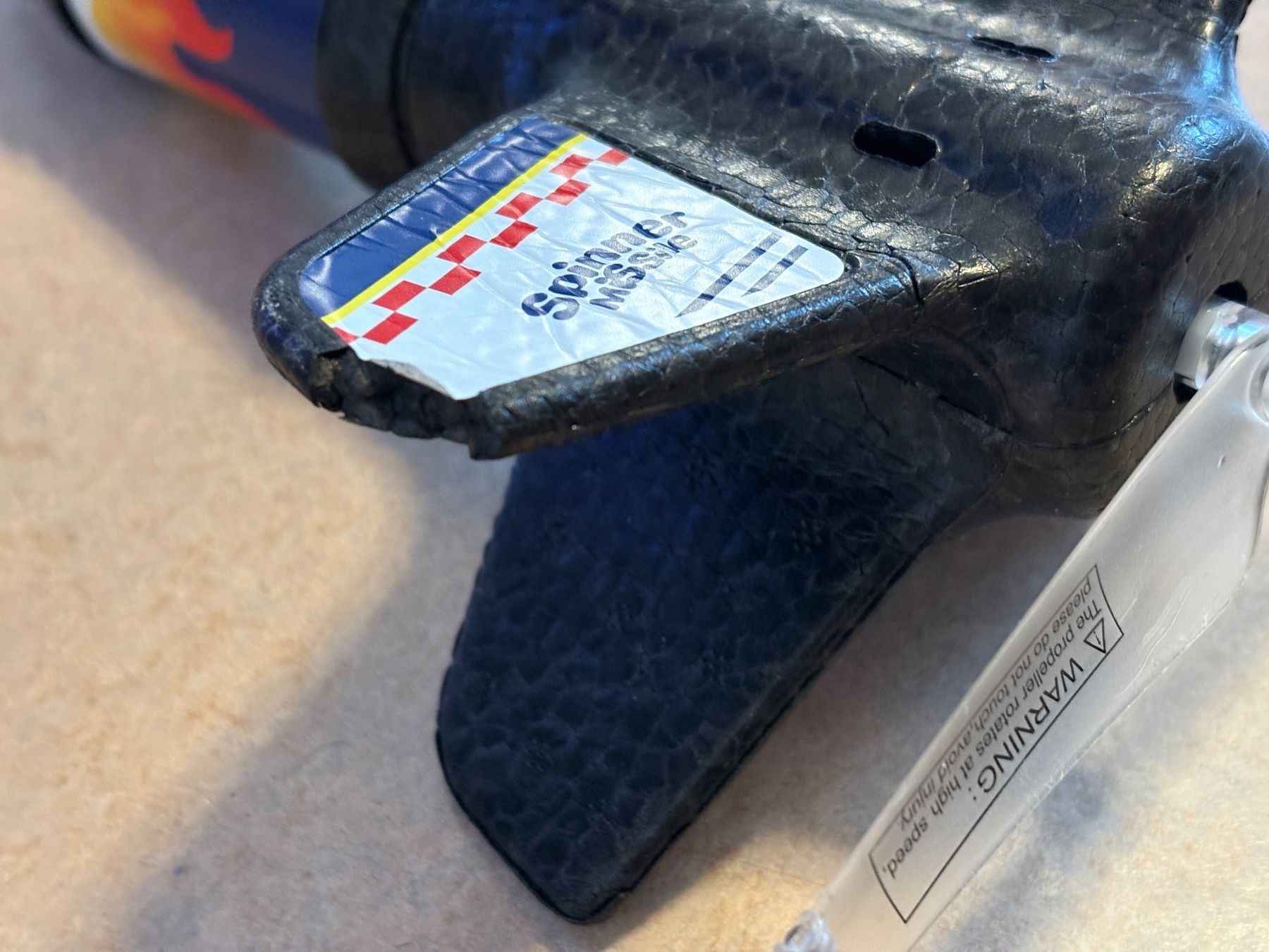 Giocattoli: Retro Spinner Missile Spielzeug Rakete – Usato da Dietikon venduto da The-Star-Shop 2