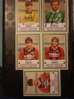 Eintracht Frankfurt - 5x Handsigniert - alte Karten