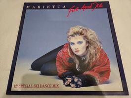 Marietta – Fire And Ice (Maxi, Synth-pop)