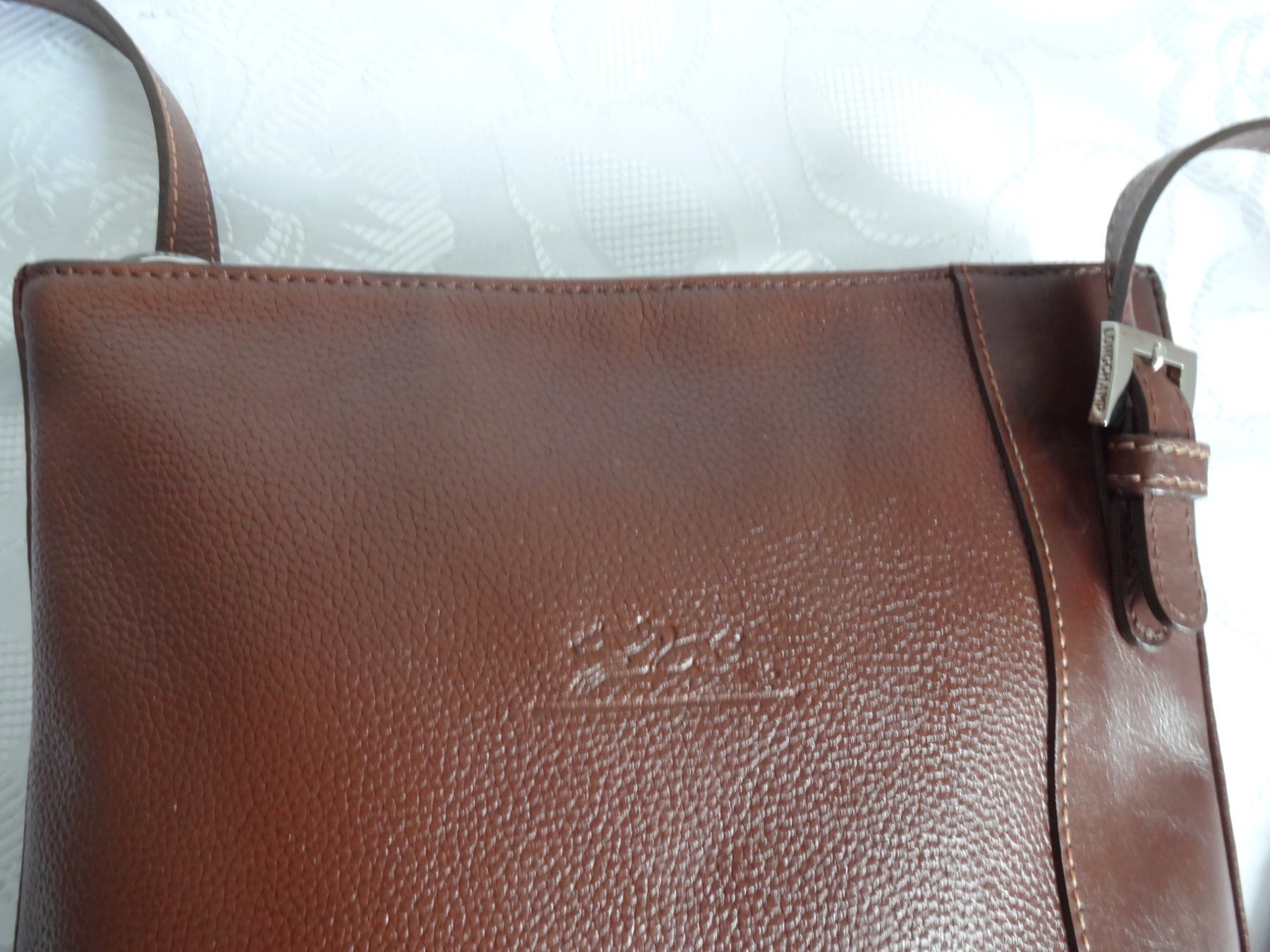 Longchamp Borse da donna: Orig."LONGCHAMP" Leder Umhängetasche – Nuovo (secondo la descrizione) da Frauenfeld venduto da Riaa 1