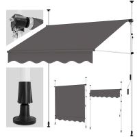 tillvex Balkonmarkise 300 cm Anthrazit
