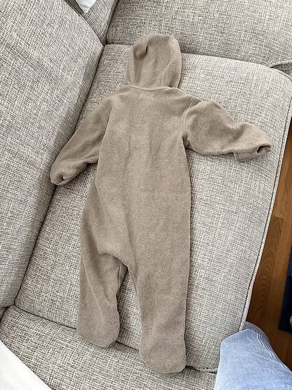 Jumpsuits: Sterntaler Fleece-Overall braun Grösse 80 – Gebraucht aus Münchenstein von Miresolese 3