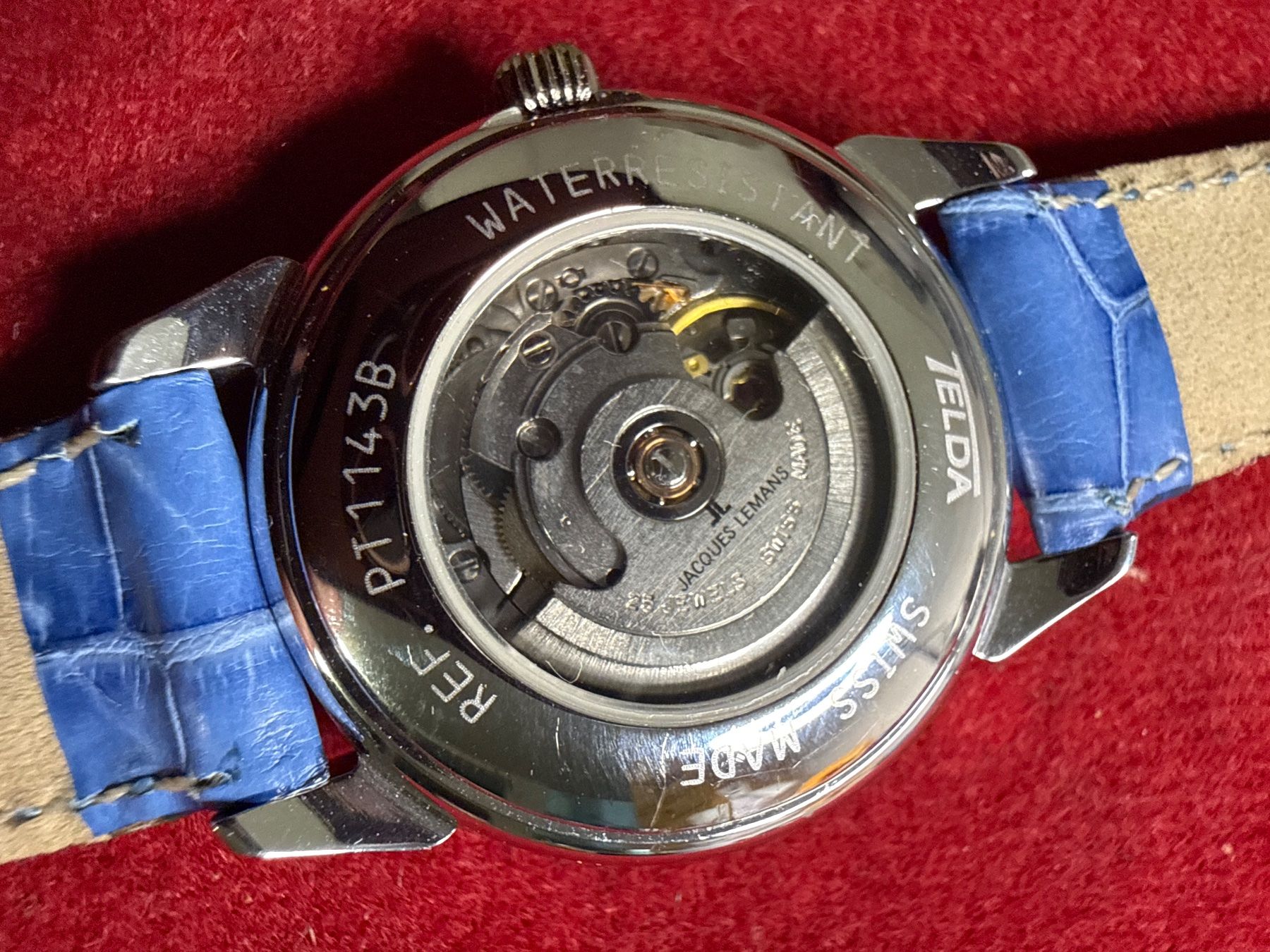 Uhren: Telda Mondphase Automatic 28 mm Nos – Neu (gemäss Beschreibung) aus Pfeffingen von Allhandelklgwatches 3