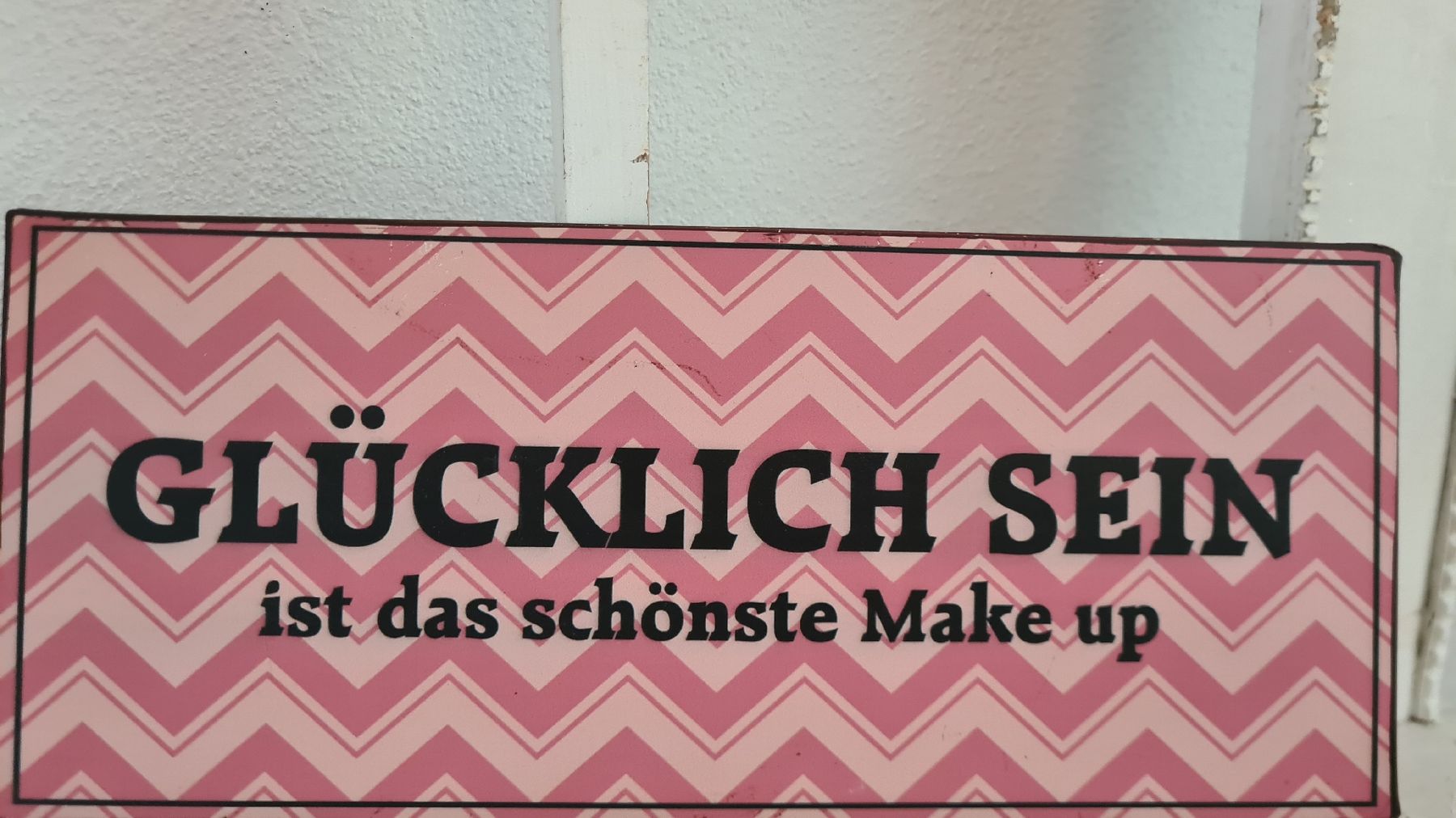 Insegne: Shabby- chic Schild mit Spruch – Nuovo e nell'imballaggio originale da Böttstein venduto da decodor-angi 1