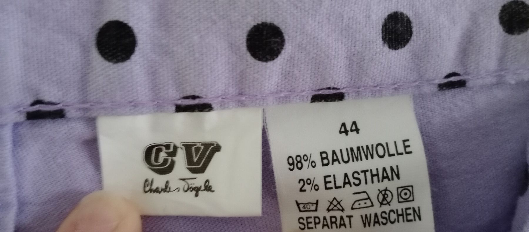 Jeans: Damenhosen getupft – Gebraucht aus Maienfeld von Hanswurst64 2