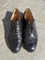 Bally International Herren-Lederschuhe – Schwarz – Oxford