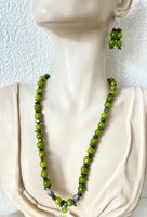 Edelstein Set Nephrit Jade & Peridot – Silber 925 Unikat