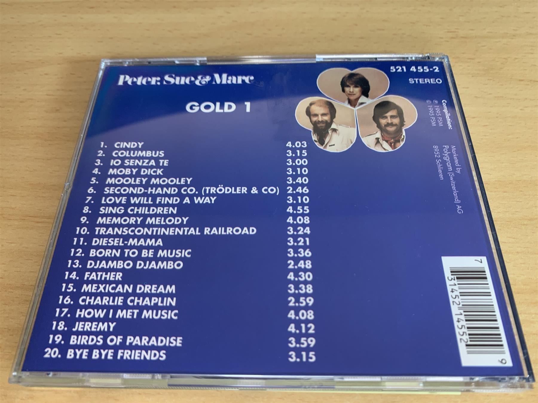 CD: Peter, Sue & Marc – Gold 1 – Usato da Rikon im Tösstal venduto da Alpenmutz 1