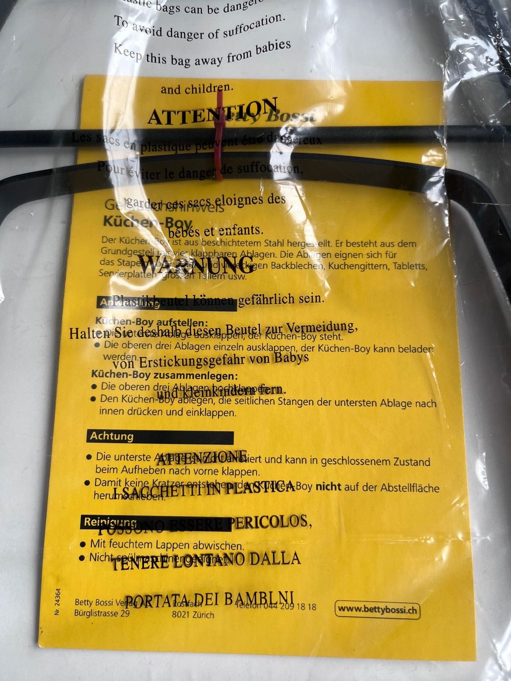 Elettrodomestici da cucina: Küchenboy von Betty Bossi – Nuovo e nell'imballaggio originale da Liestal venduto da suz_2xmj 2