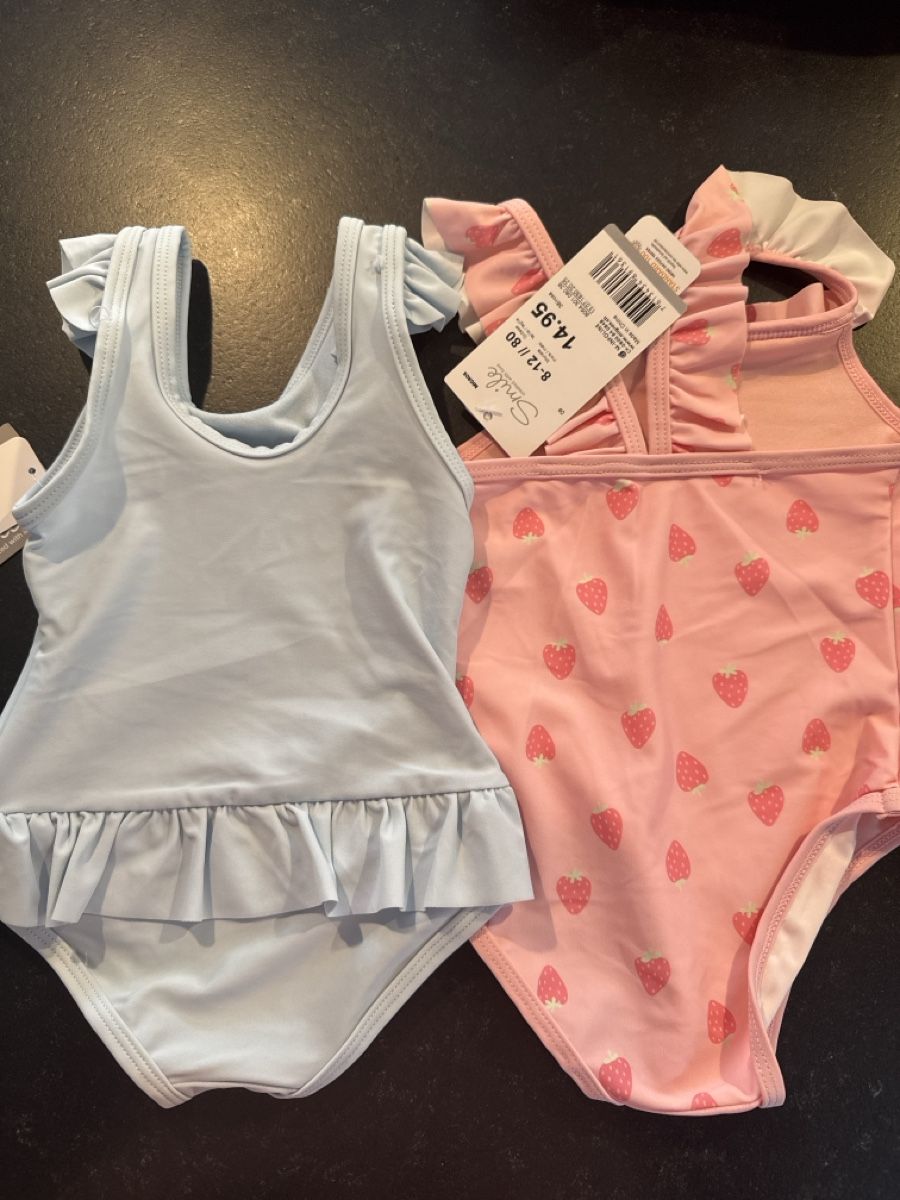Migros Costumi da bagno & Bikini: 2-er Set Mädchen Badeanzug Gr. 80, NEU – Nuovo e nell'imballaggio originale da Grabs venduto da Shelly_87 1
