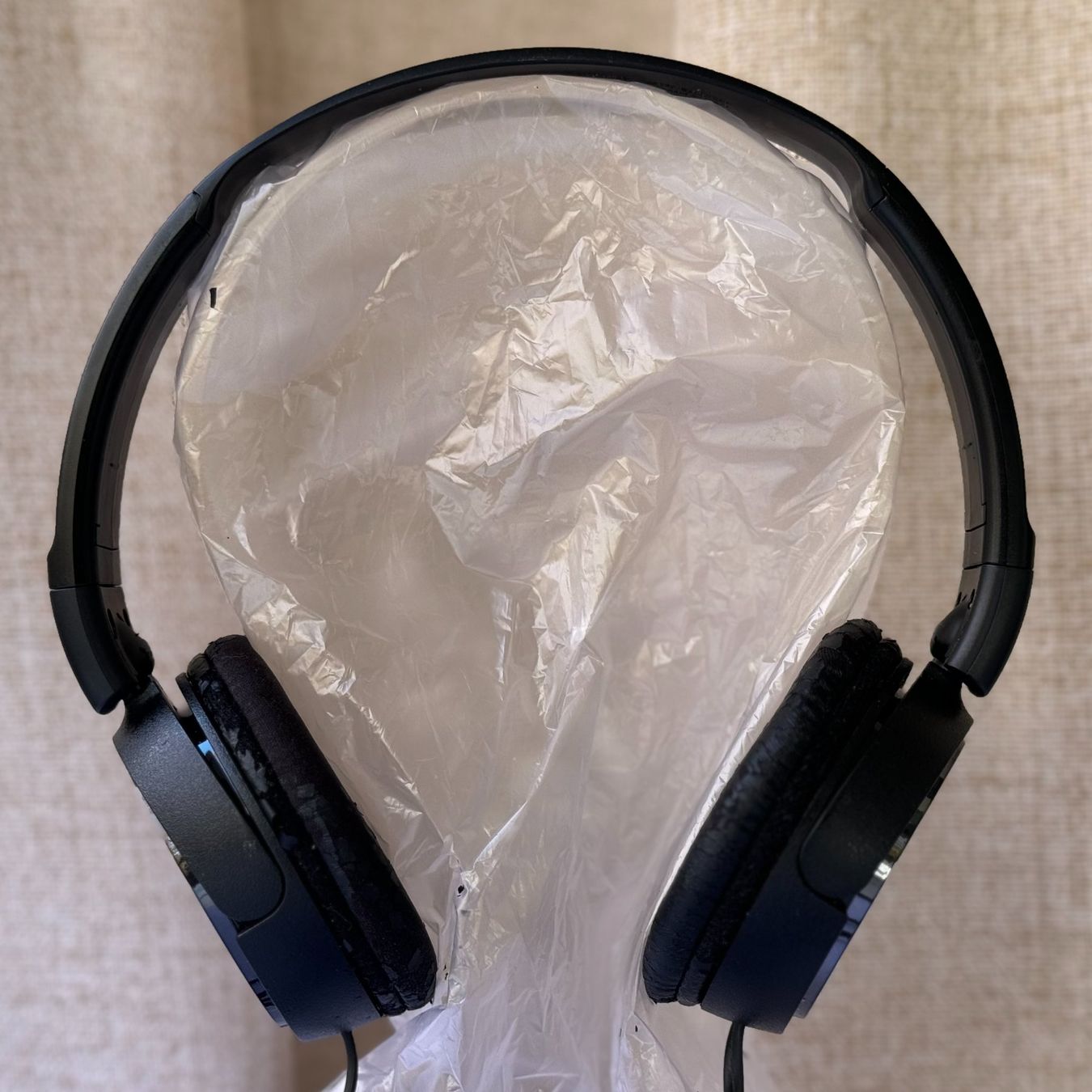 Sony Cuffie: Coussinets abimés ! SONY - Casque Audio - Noir – Usato da Genève venduto da Reveur 5