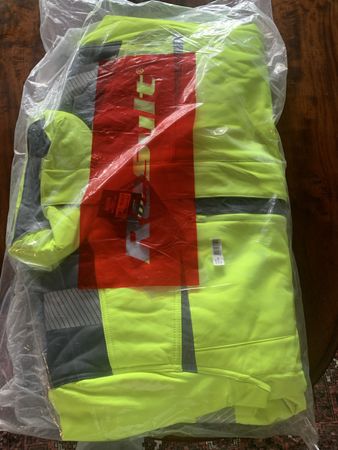 NEU! Reflex Jacke / Winterjacke, Grösse 2XL, Neon Gelb