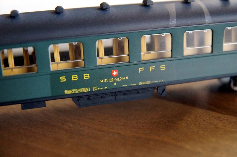 Metropolitan Modelleisenbahnen: Metrop/API 7090 D - SBB Personenwagen 2. Klasse UIC – Gebraucht aus Schönenwerd von Steidi 4