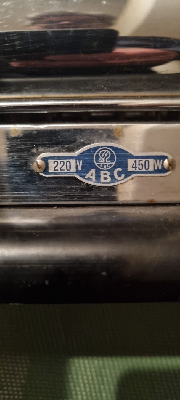 Elettrodomestici da cucina: 1950er ABC Original Toaster VINTAGE Germany – Difettoso da Basel venduto da Jcva 6