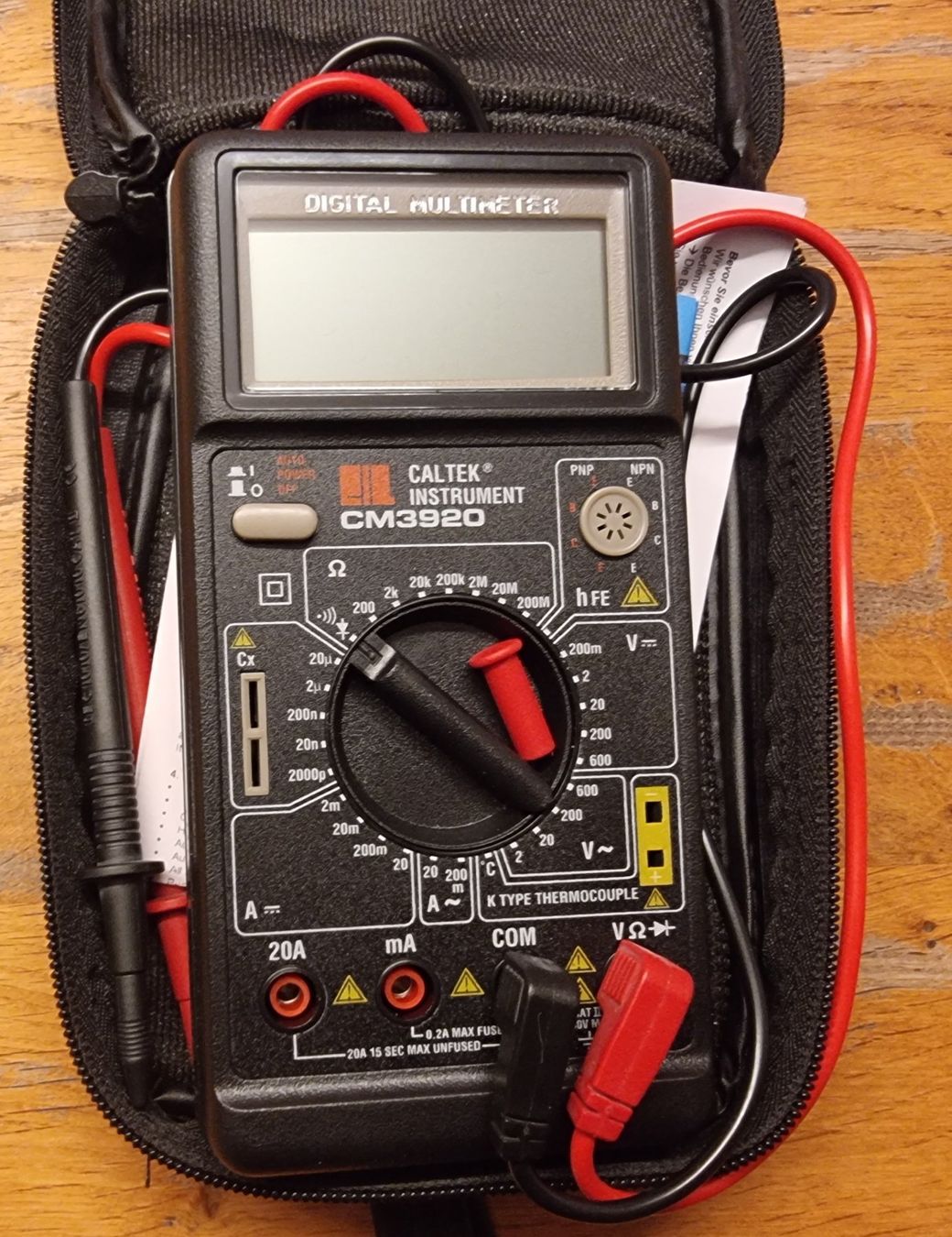 Digital Multimeter Caltek Instrument CM 3920 (Neu (gemäss Beschreibung ...