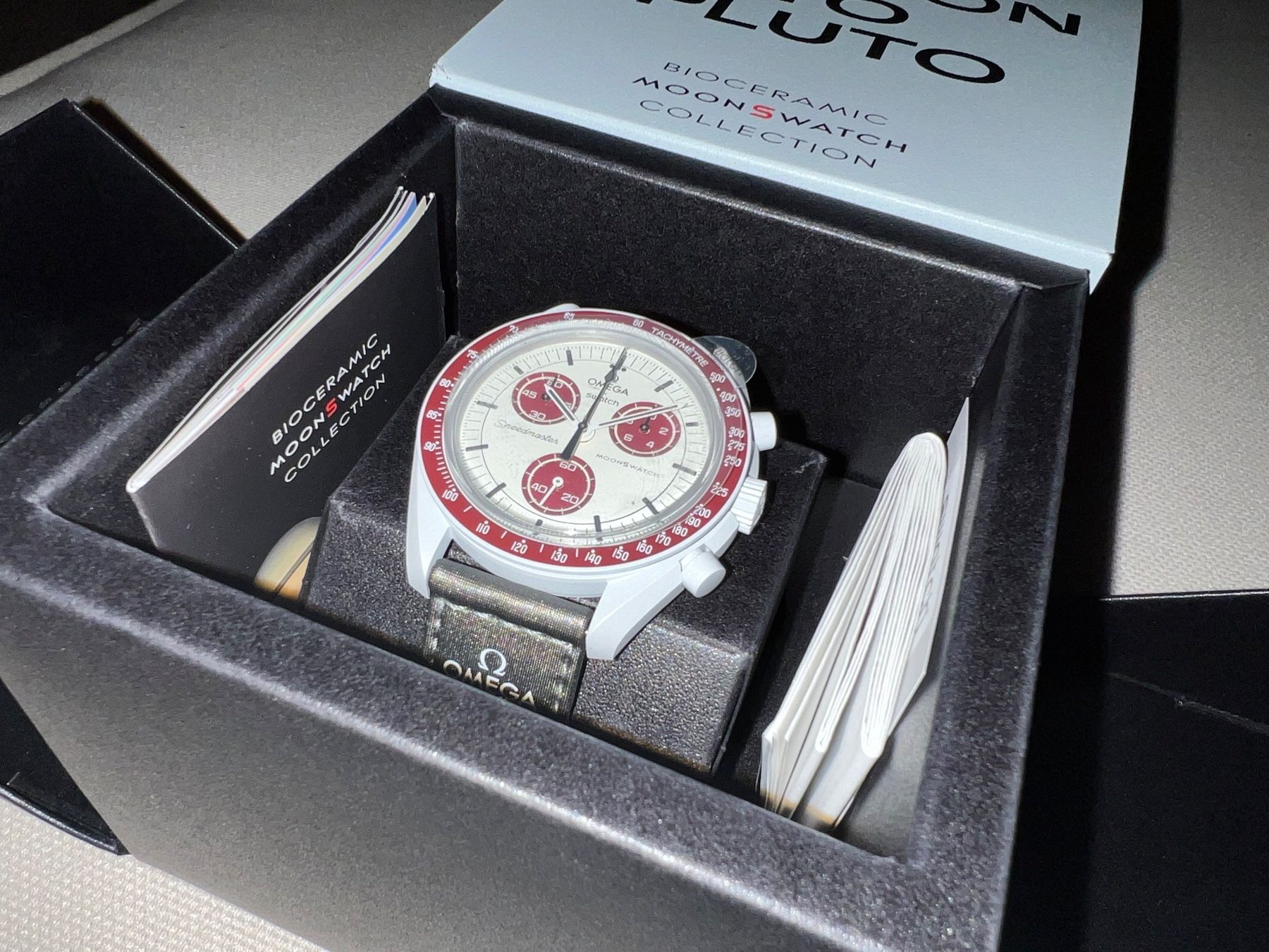 Swatch Orologi: MoonSwatch Mission to Pluto - OMEGA x Swatch – Nuovo e nell'imballaggio originale da Altendorf venduto da wqv_97 1