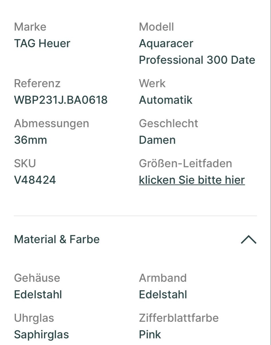 Tag Heuer Orologi: TAG Heuer – Usato da illnau venduto da sapperlotti 7